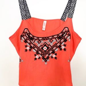 Pattern Strap Tank